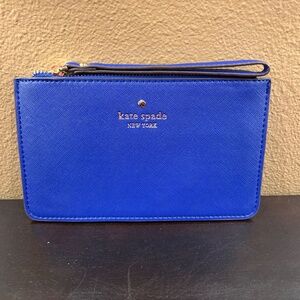 Kate Spade Cobalt Blue Wristlet